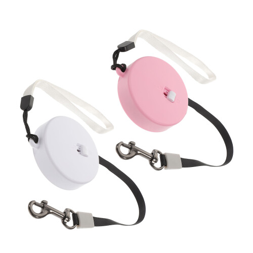 8Pièces Laisse Rétractable Portable Petits Animaux Nylon 2