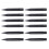 24Pcs Lawn Lamp Ground Plug Black Plastic for Landscape Lighting Use 8