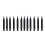 24Pcs Lawn Lamp Ground Plug Black Plastic for Landscape Lighting Use 11