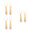 3Ensembles Couverts Silicone Fourchette 10