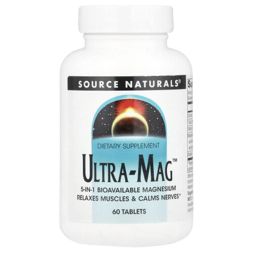 Source Naturals, Ultra-Mag, 60 Tablets