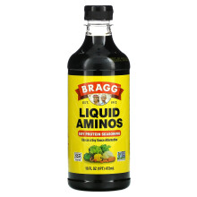 Bragg, Aminogenici Liquidi, Sapore di Proteina di Soia, 16 fl oz (473 ml)