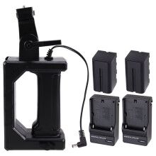 Battery Grip for ZU60 Outdoor Fill Light Portable Power Supply Handle for Enhanced Photography Lighting