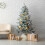 Shatterproof Plastic Christmas Balls Gold 12 pcs 6
