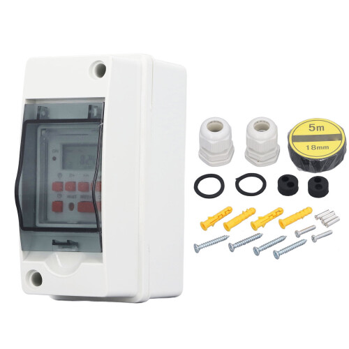Digital Time Switch SPDT LCD AC85-265V for Water Heater 1