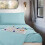 Ensemble de draps en microfibre 1800 fils pour camping-car, format Queen 3