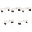 5Pièces Support De Paravent Bois Compact Pour Séparation 5