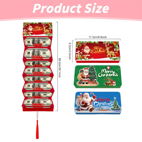 Envelopes para Presentes de Natal em Dinheiro 2026 - 10 Compartimentos - 1 Unidade 2
