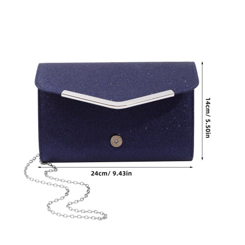 Sparán tráthnóna do mhná le strap slabhra 2