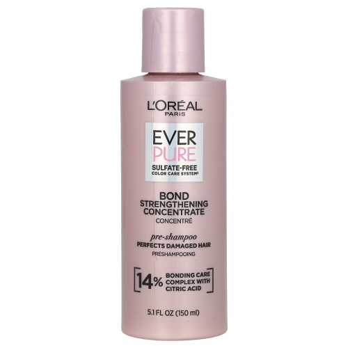L'Oré, Ever Pure, Pr-Shampoo, Bindningsstyrkende koncentrat, 5,1 fl oz (150 ml)