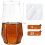Klara diamantformade plastglas utan stjälk 237 ml, 48-pack 3
