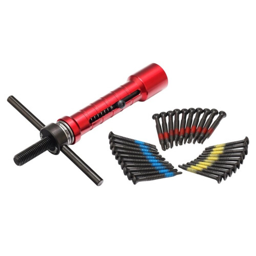 Lock Repair Pin Extractor Pin Puller Pull-Out Tool Includes 30 Steel Self-Tapping Dovetail Screws 1