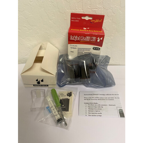 Kit de recarga Canon PG243CL244 com tinta e ferramentas 2