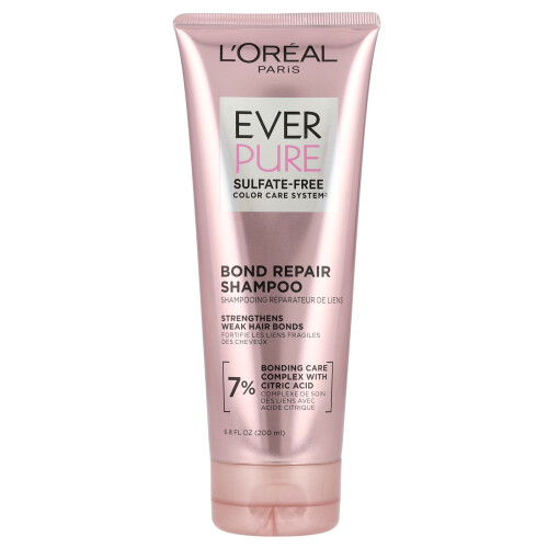 L'Oréal EverPure, Liitoskorja Shampoo, 6.8 fl oz (200 ml)