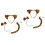6Sets Leopard Oren Haarband Met Set Cosplay En Feest 4