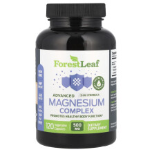 Forest Leaf, Geavanceerd Magnesium Complex, 500 mg, 120 Vegetarische Capsules