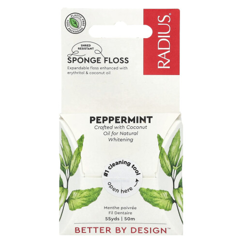 RADIUS, Pölyfloss, Peppermint, 55 yd (50 m)