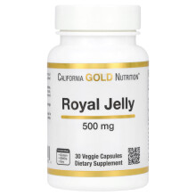 California Gold Nutrition, Koninginbij, 500 mg, 30 Veggelatine Capsules