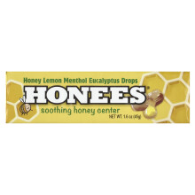 Honees, Mehu Lemon Mentaoli Eukalyptus Pienoksi, 1,6 oz (45 g)