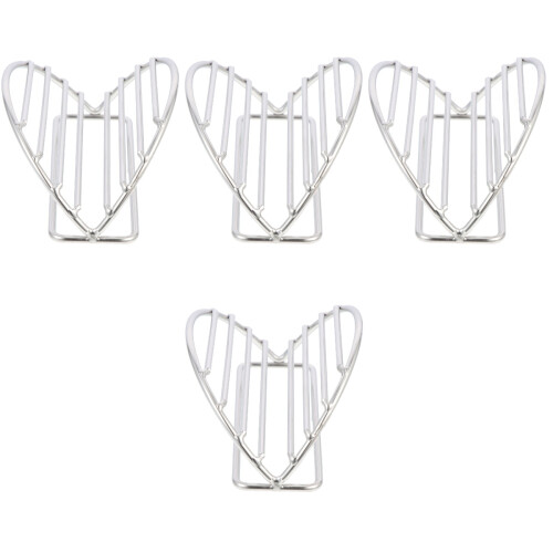 4Pièces Porte-Tortillas Métal Robuste Support Cuisine Usage 2