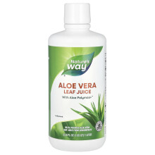 Nature's Way, Természetes Út, Aloe Vera Levél Lev, Ízmentes, 33,8 fl oz (1 L)