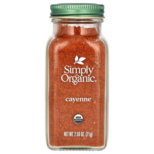 Simply Organic, Cayenne, 2,5 oz (71 g)