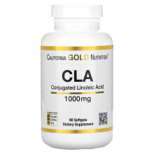 California Gold Nutrition, CLA, Ácido Linoleico Conjugado, 1.000 mg, 90 Softgéis