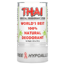 Thai Deodorant Stone, Sticla de Deodorant Thai, 4.25 oz (120 g)