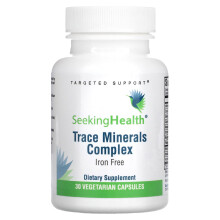 Seeking Health, Complexo de Minerais de Trilha, Sem Ferro, 30 Cápsulas Vegetarianas