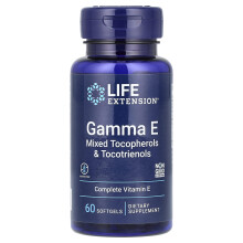 Gamma E Mixed Tocopherols & Tocotrienols - 60 softgels