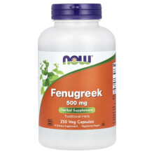 Fenugreek, 500mg - 250 vcaps