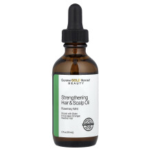 California Gold Nutrition, Aceite para Cabello y Escalpado, Biotina, Rosmarino y Menta, 2 onzas fl (59 ml)