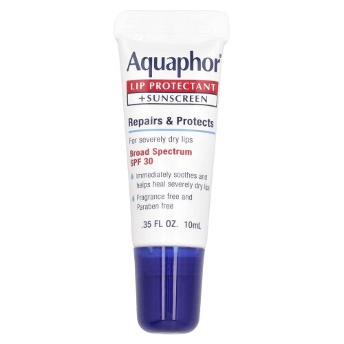 Aquaphor Aquaphor, Protetor Labial + Protetor Solar, FPF 30,  0.35 fl oz (10 ml)