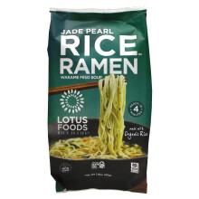 Lotus Foods, Jaderské rýžové nudle, wakame miso polévka, 2,8 oz (80 g)