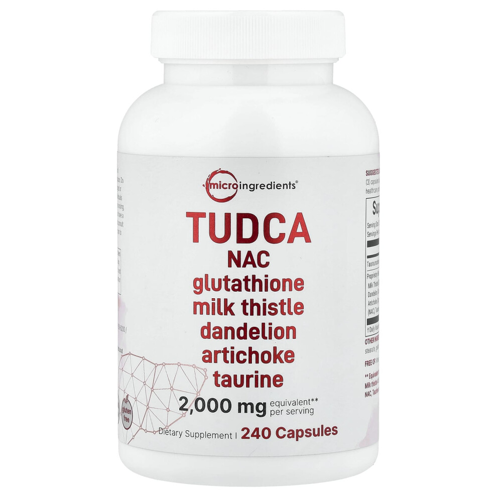 Micro Ingredients , Tudca, 240 Capsules
