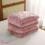 Polyester Blanket 150x100cm Soft Warm Throw Pink 1 Piece 6