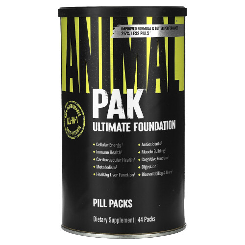 Animal, PAKÆ, ultimatives Fundament, 44 Packs