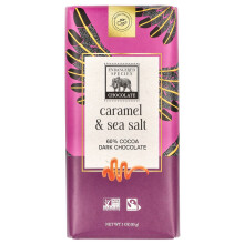 Endangered Species Chocolate, Endangered Species Schokolade, Karamell & Meer Salz Dunkle Schokolade, 60% Kakao, 3 oz (85 g)