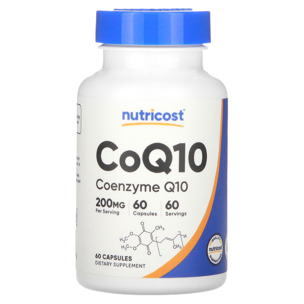 Nutricost , Coq10, 200 Mg, 60 Capsules