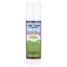 Mild By Nature, Anti-Bug Balm Stick, Zederholz, Geranium & Rosmarinöl, 0,6 oz (17 g)