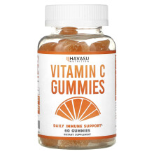 Havasu Nutrition, Vitamin C Gummies, Denná Imunitná Podpora,  60 Gummies