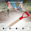Replacement Handle Long Handle Gardening Shovel Handle Wooden Handle Garden Tool 46cm 3