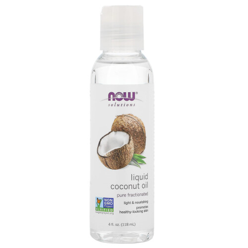NOW Foods NOW Foods, Λύσεις, Λιπαρό Κωκός Ελαιόλαδο, Πουρές Φρακτιωμένο, 4 fl oz (118 ml)