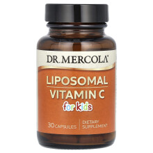 Dr. Mercola, liposomálny vitamín C pre deti, 30 kapsúl