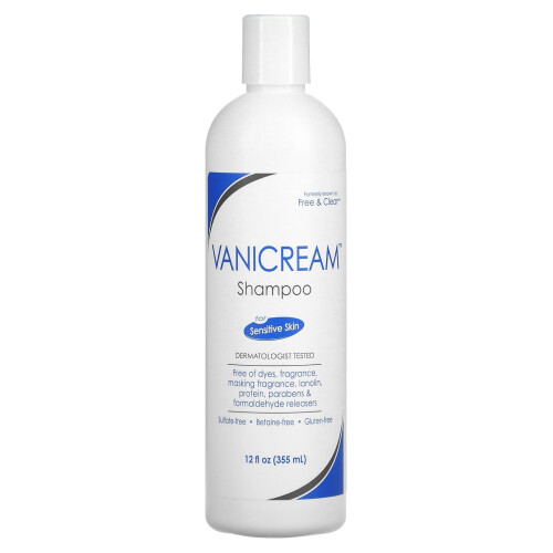 Vanicream, Shampoo For Sensitive Hud, 12 fl oz (355 ml)