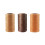 OUNONA Platte, gewaxte leernaaidraad 0,8 mm, 3-pack 3