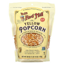 Bob's Red Mill, Popcorn Giallo, 1 lb 14 oz (850 g)