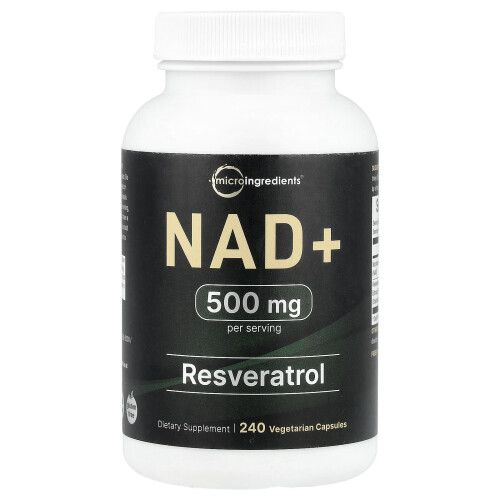 Micro Ingredients, NAD+, 240 vegetariánských kapslí