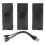 Dronebatteri 3,7V 2600mAh 3-pakning 2