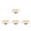 4Pièces Ventilateur Thermostat Mural Ajustable 4